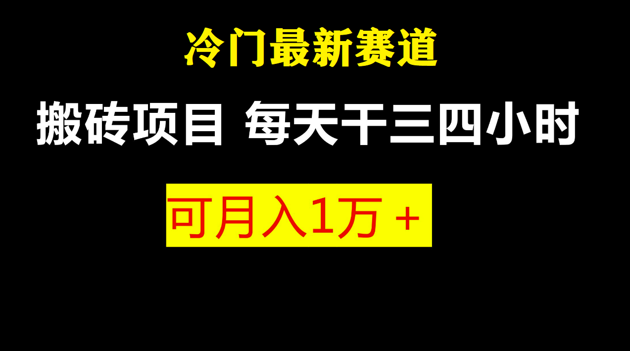 【副业项目6944期】最新冷门游戏搬砖项目，零基础也能玩（附教程+软件）-万图副业网