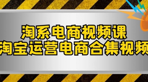 【副业项目8013期】淘系-电商视频课，淘宝运营电商合集视频-万图副业网