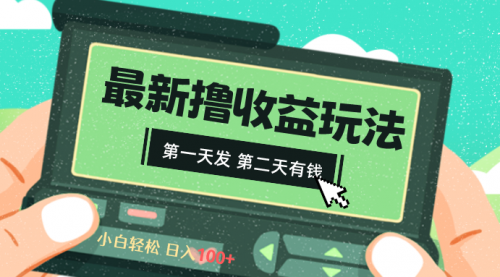 【副业8649期】2024最新撸视频收益玩法，第一天发，第二天就有钱-万图副业网