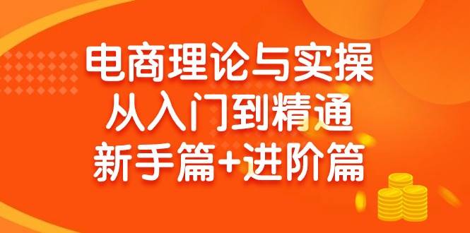 电商理论与实操从入门到精通 新手篇+进阶篇-万图副业网