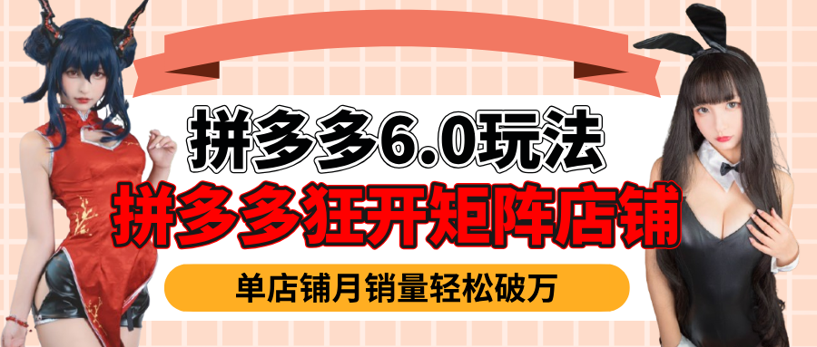 拼多多虚拟商品暴利6.0玩法，轻松实现月入过万-万图副业网